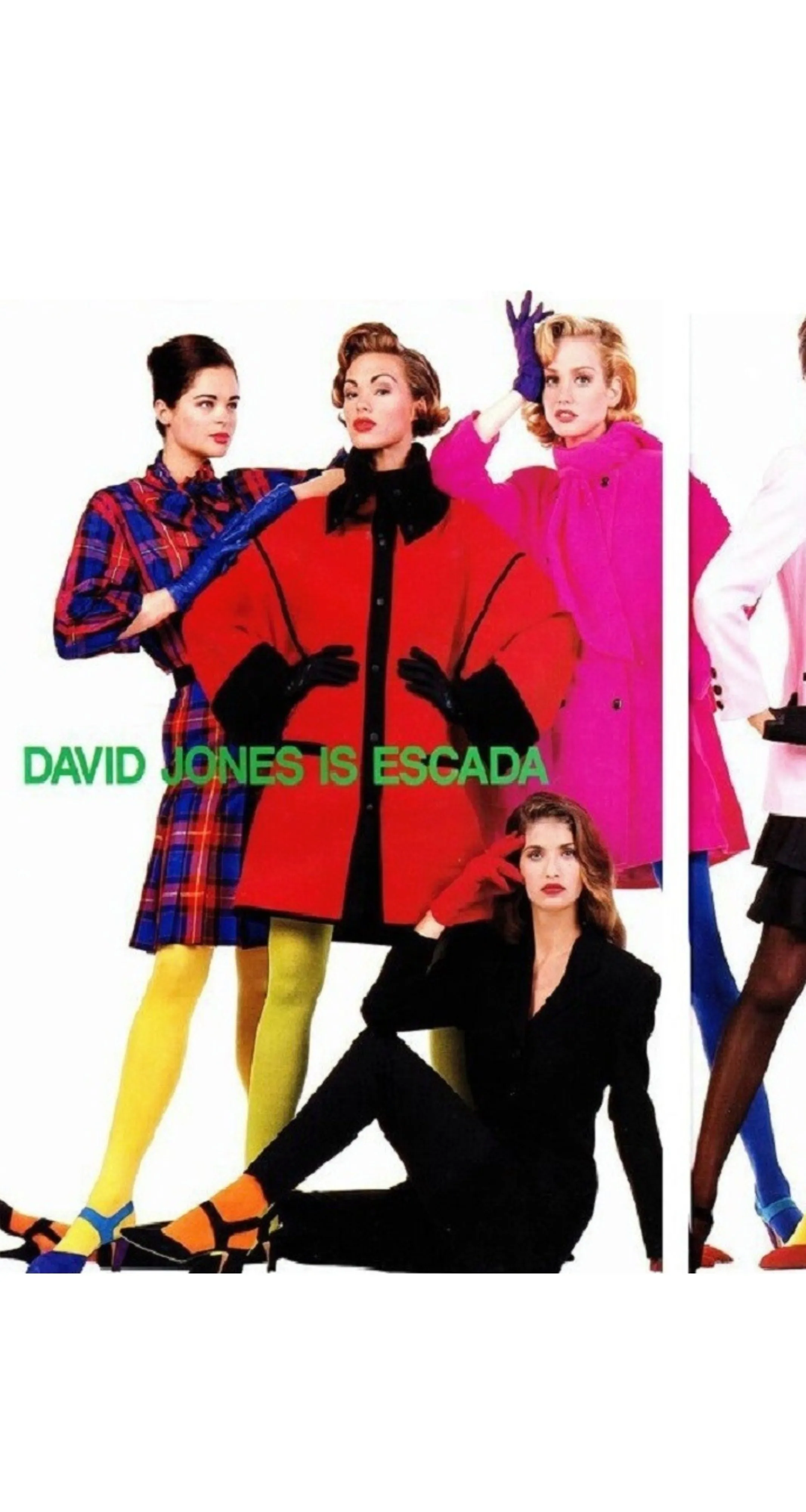 1992-93 F/W Fuchsia Angora Double-Breasted Scarf Swing Coat