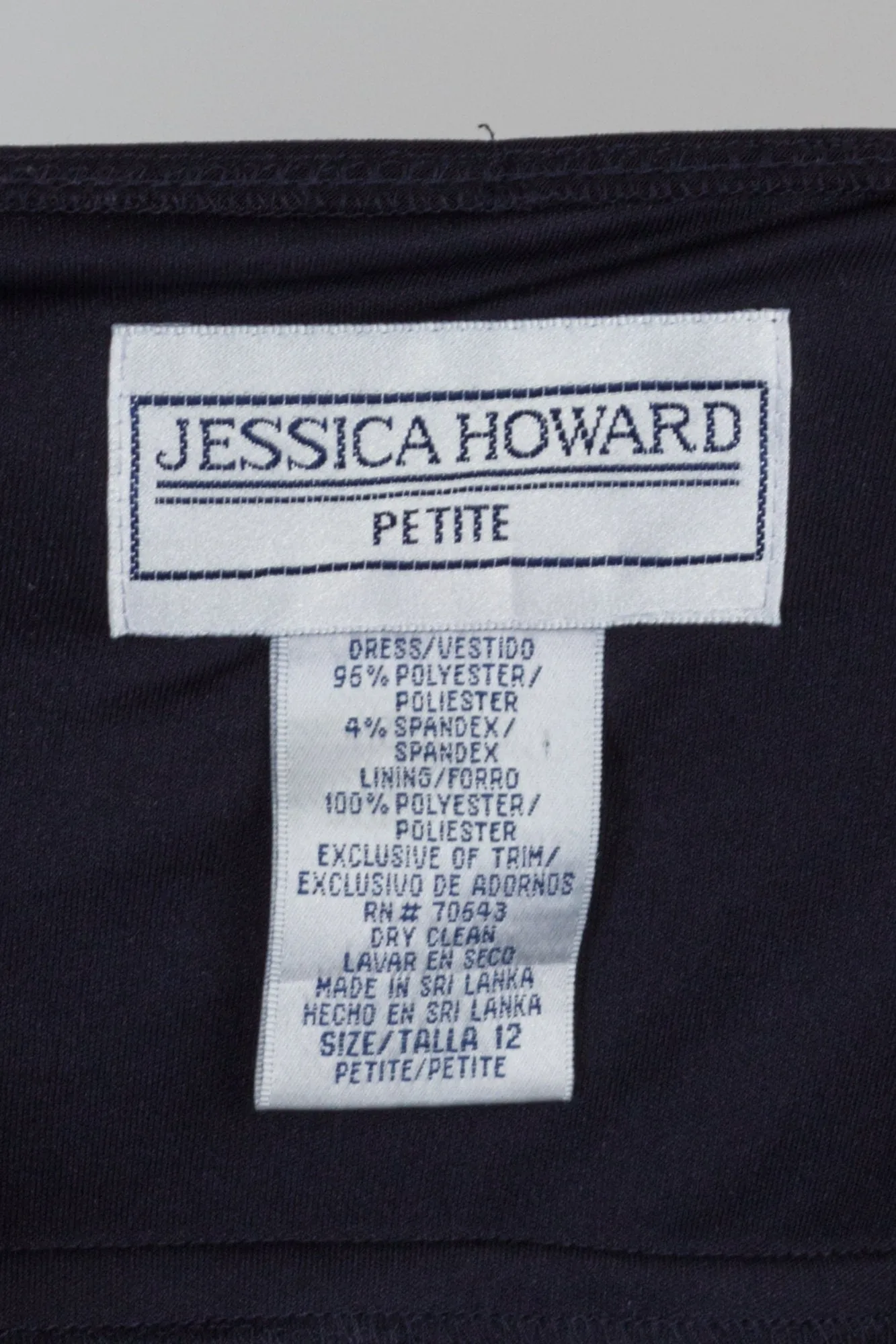 90s Jessica Howard Jeweled Halter Dress - Large