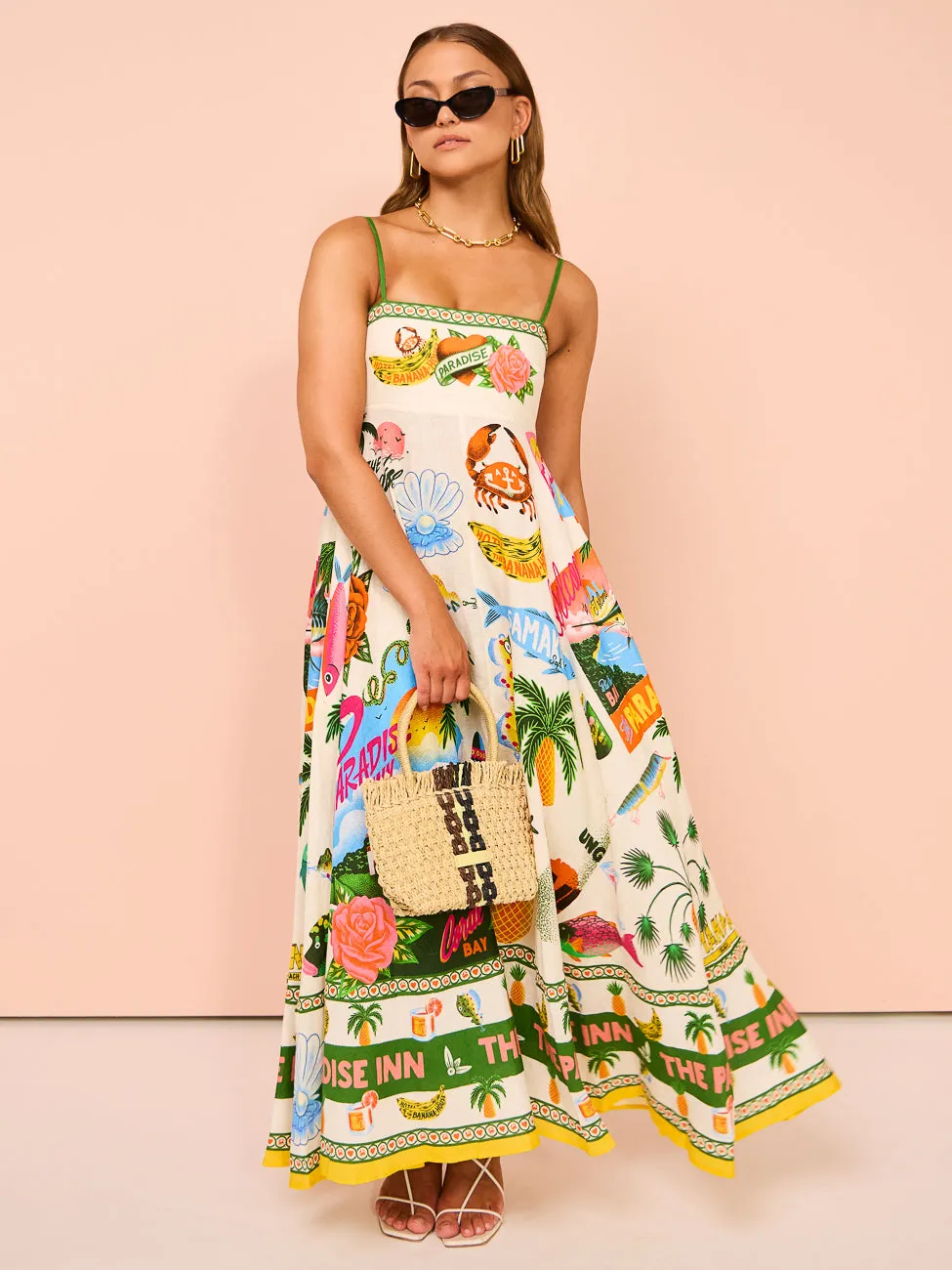 Alemais Paradiso Sundress in Multi