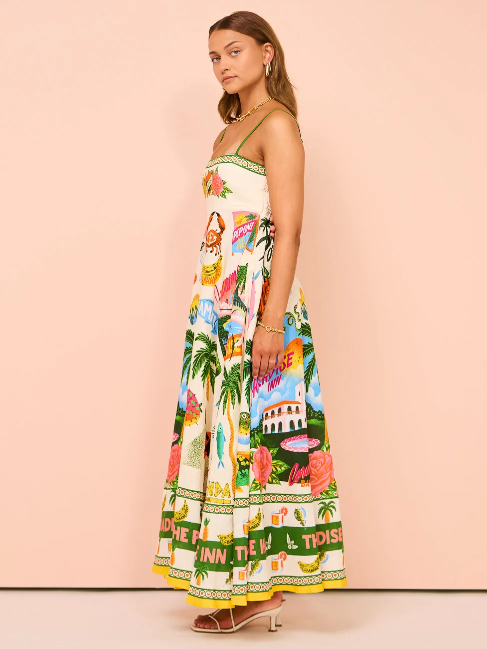 Alemais Paradiso Sundress in Multi