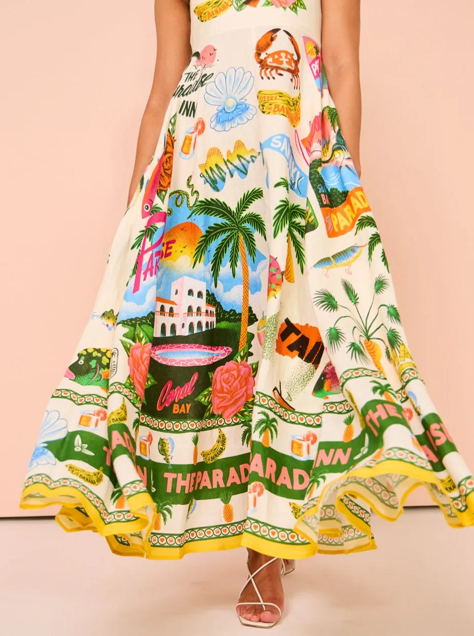 Alemais Paradiso Sundress in Multi