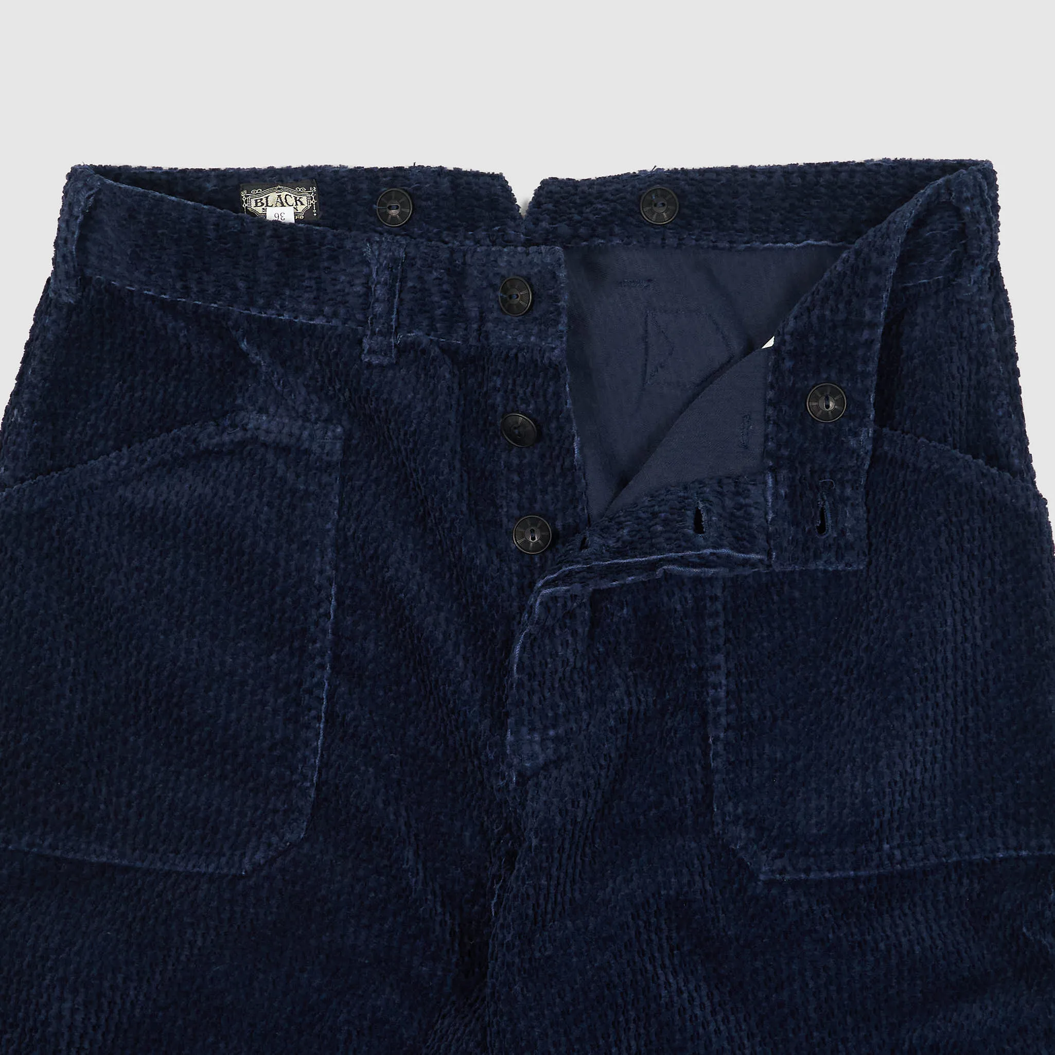 Black Sign Chino Waffle Cord Montgomery