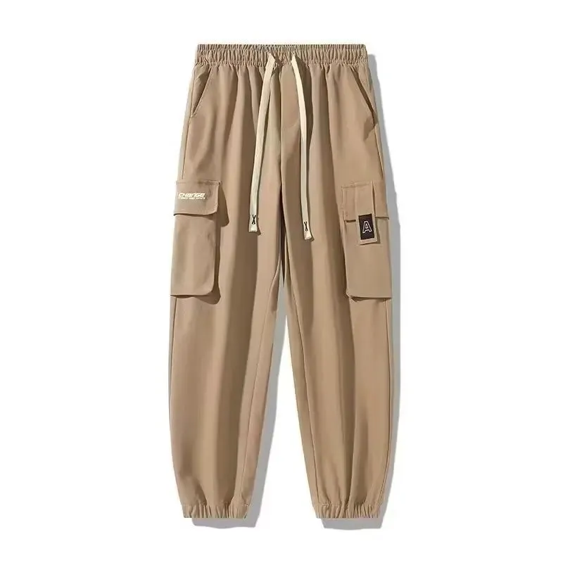 Cargo leggings men loose casual ins trendy cargo pants men trend nine minutes casual pants men