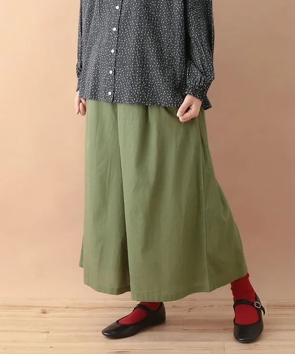 Colored cotton fine-ribbed corduroy scarf 24W006