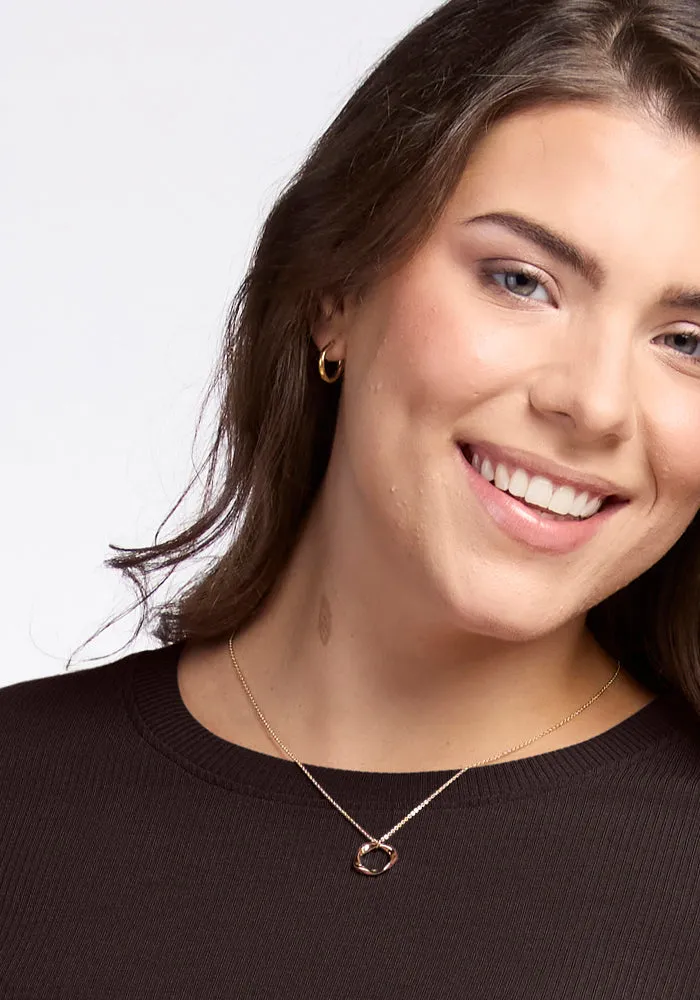 Hadley Ribbed Crew • Final Sale Deals! - French Roast