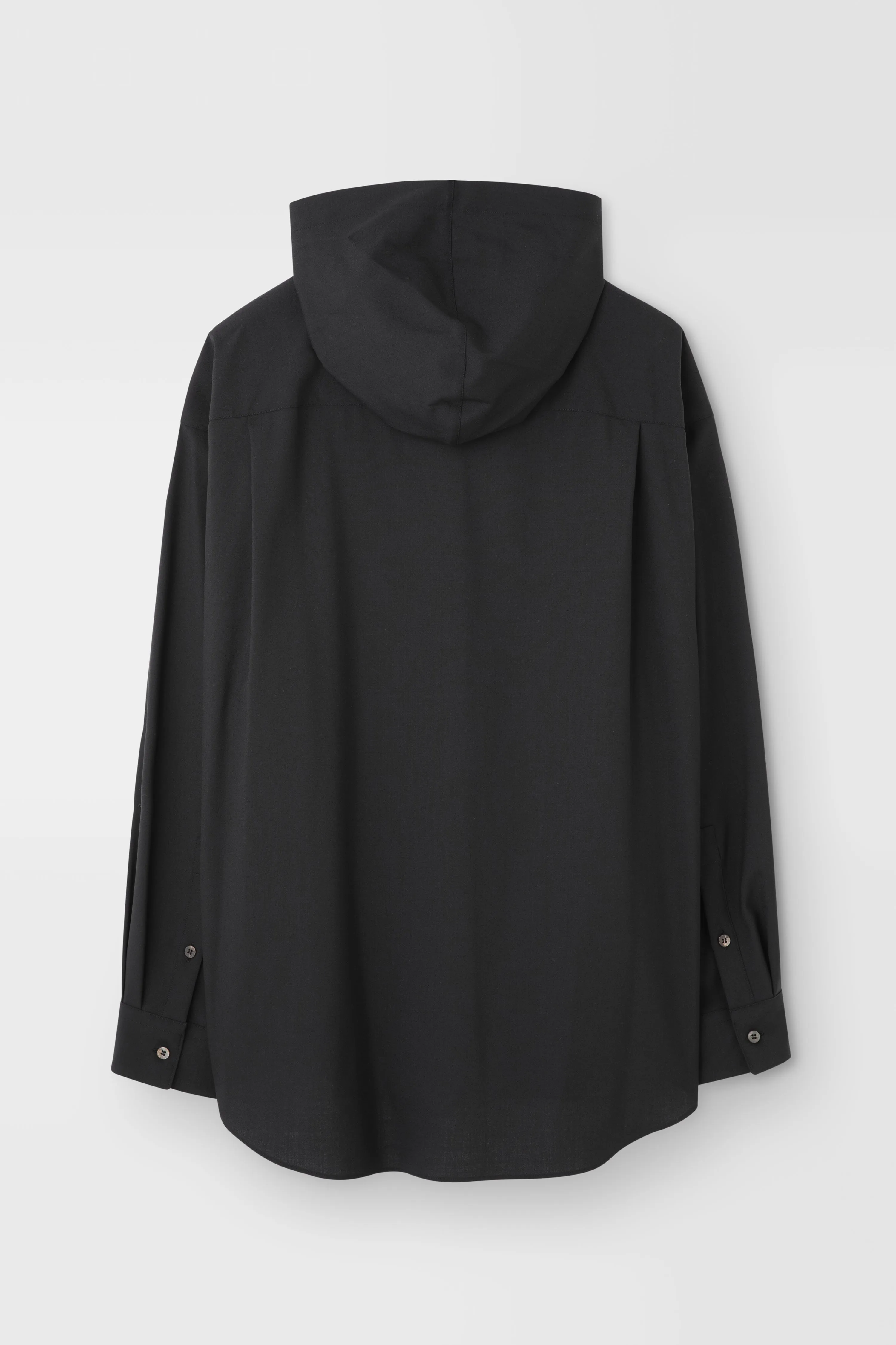 Hooded Wool Shirt