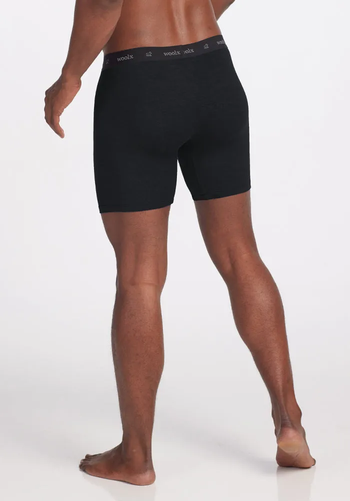 Jazzy No Fly Boxer Briefs - Black