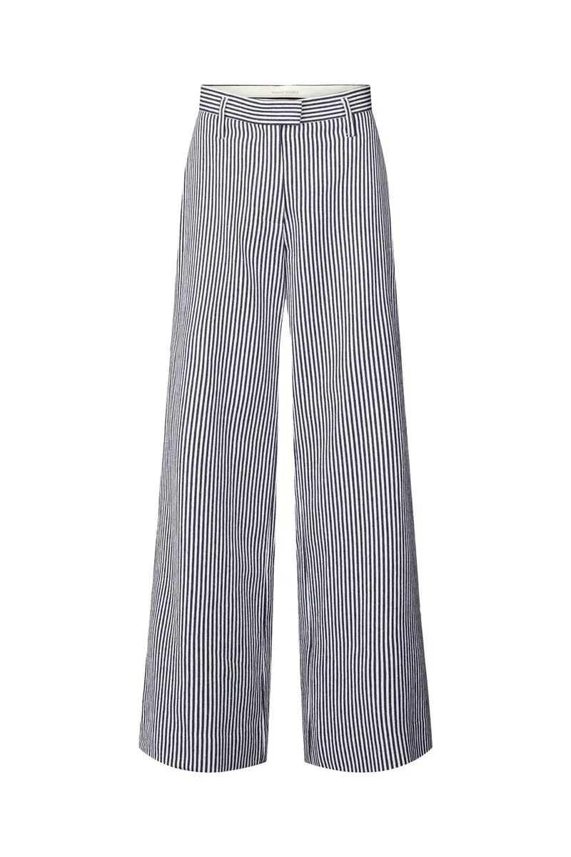 JULLA TAILORED PANT BLUE STRIPE