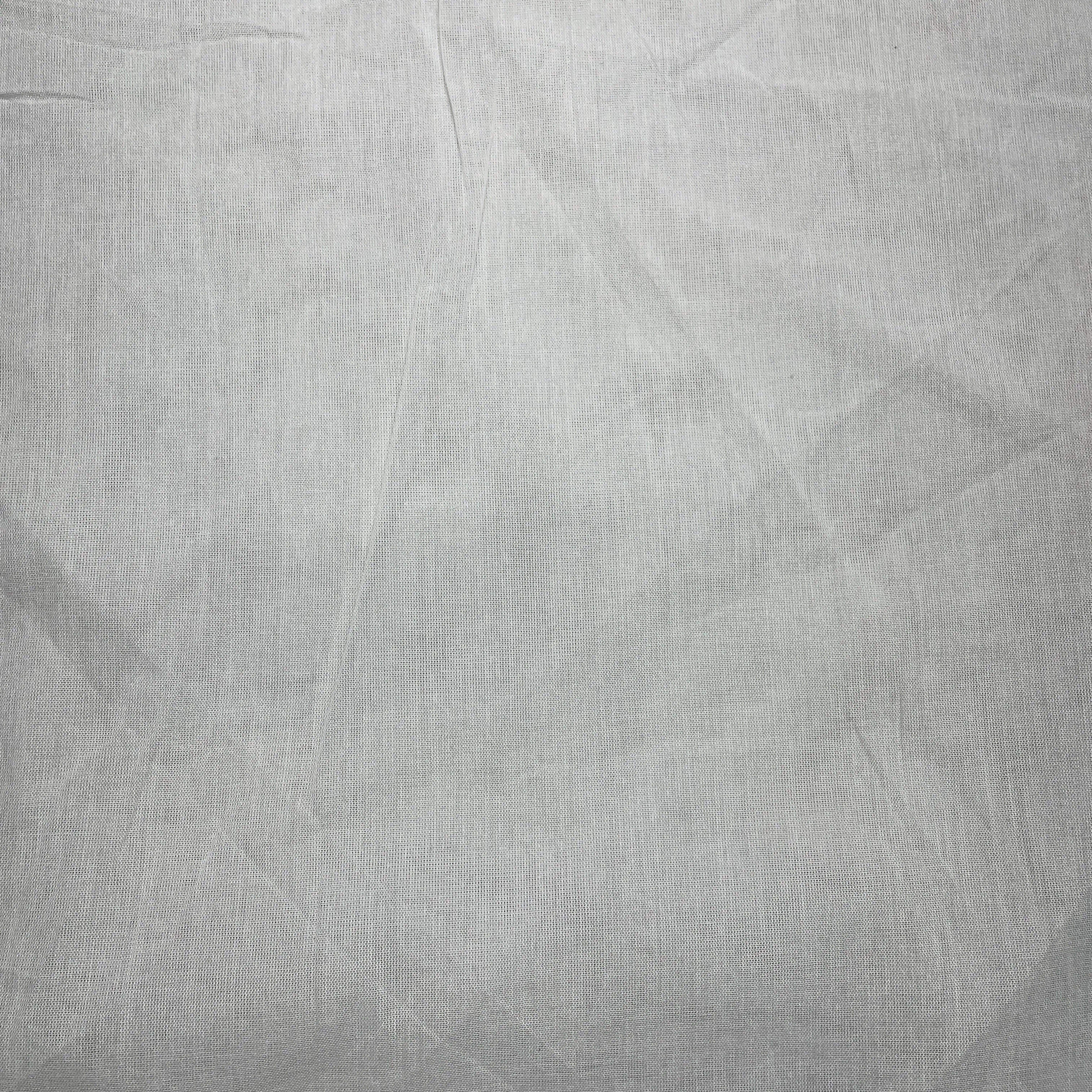 Off White 30x30HT/68x46-63" Dyeable Rayon Crepe Ecoliva Fabric