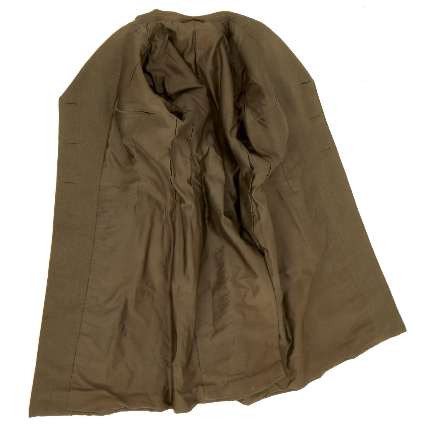 Original Swedish WWII Winter Overcoat for Lieutenant General Lundkuist of the Royal Guards