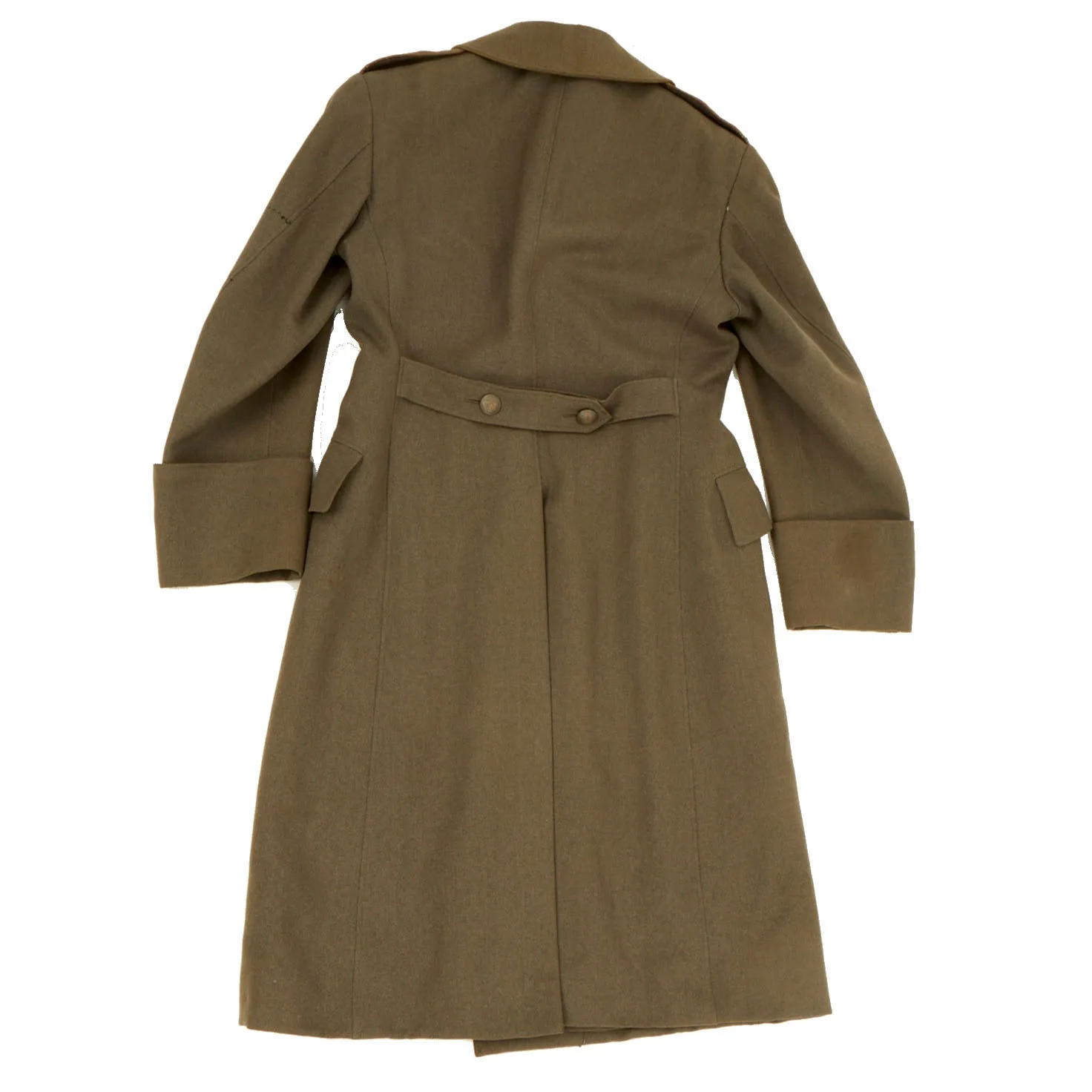 Original Swedish WWII Winter Overcoat for Lieutenant General Lundkuist of the Royal Guards