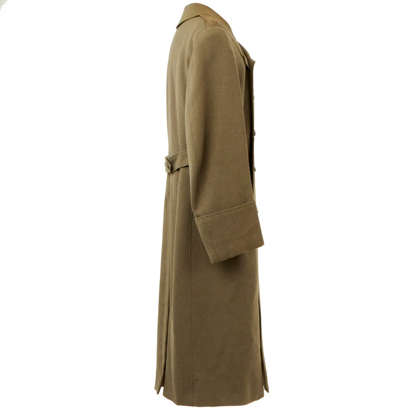 Original Swedish WWII Winter Overcoat for Lieutenant General Lundkuist of the Royal Guards