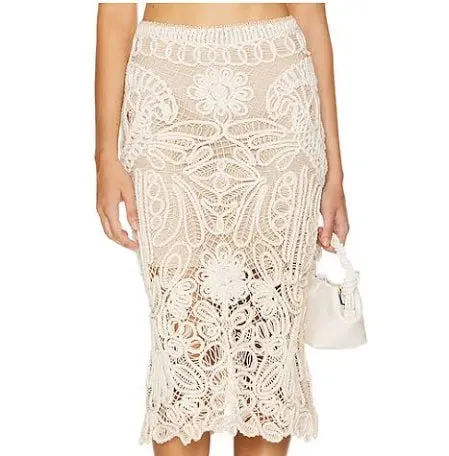 PatBo Hand Woven Mid Skirt
