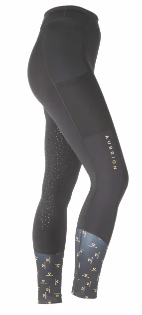 Shires Kids Aubrion Morden Summer Riding Tights