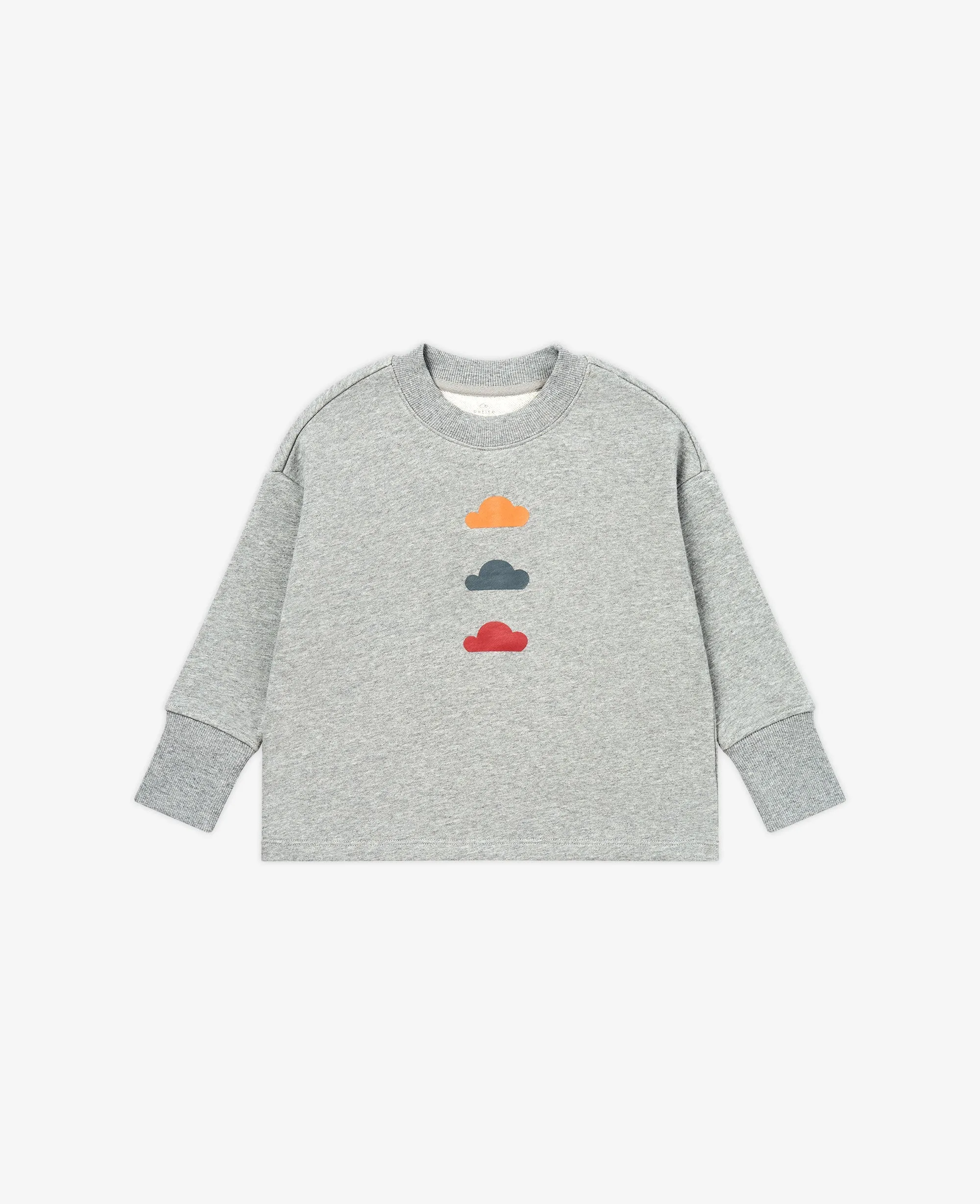 Trio Clouds Long Sleeve Top