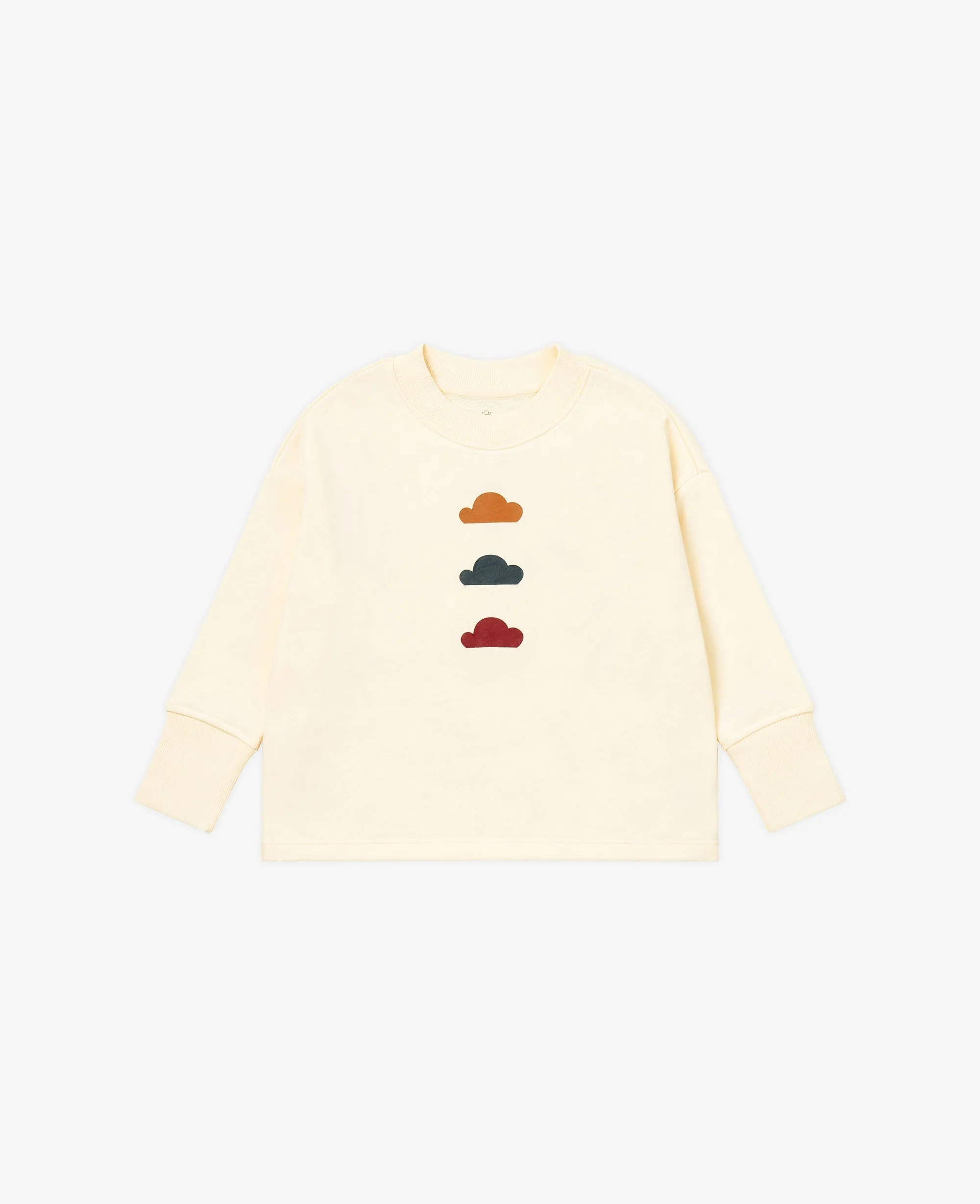 Trio Clouds Long Sleeve Top