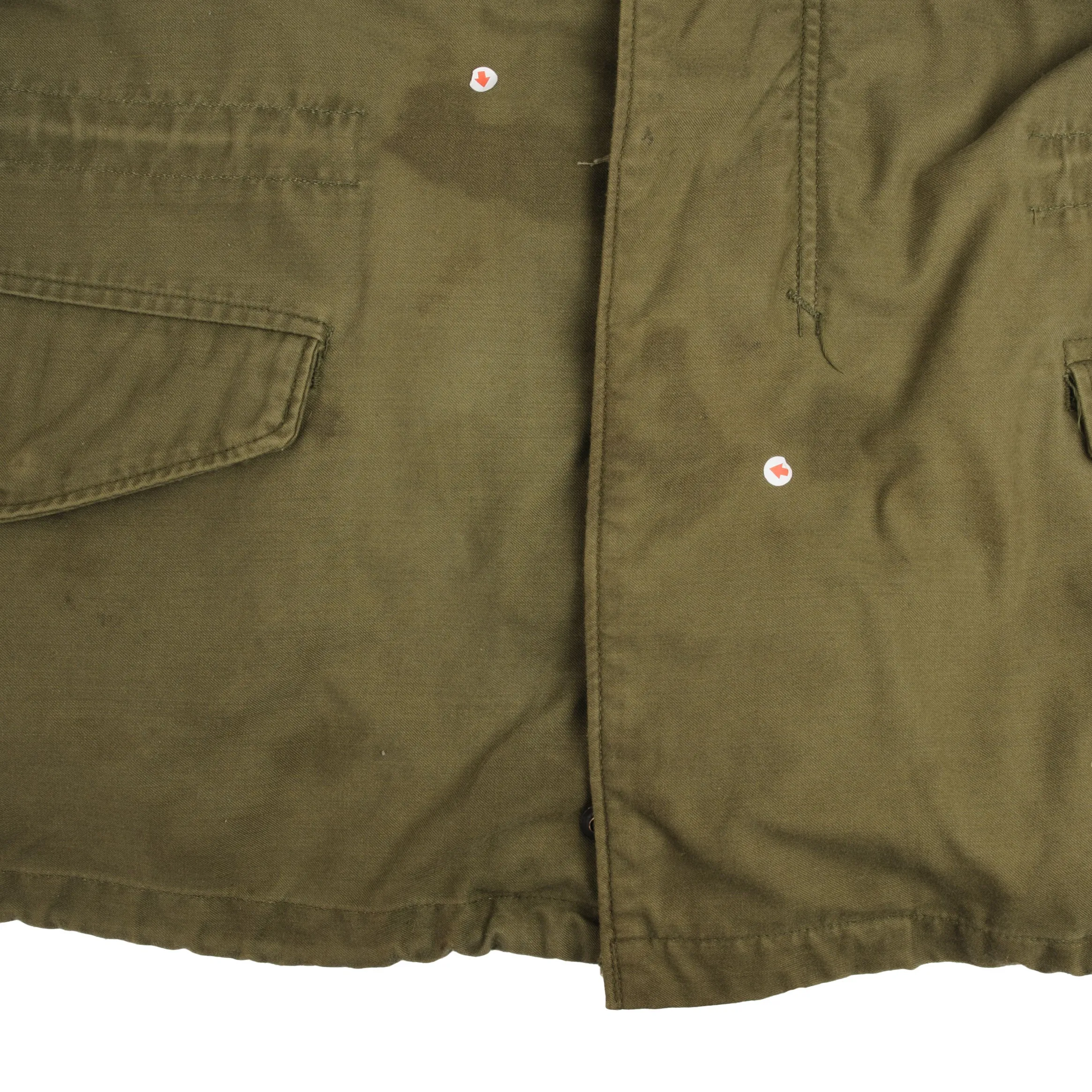 VINTAGE US ARMY M65 ALPHA IND FIELD JACKET 1975 VIETNAM WAR SIZE XL REGULAR
