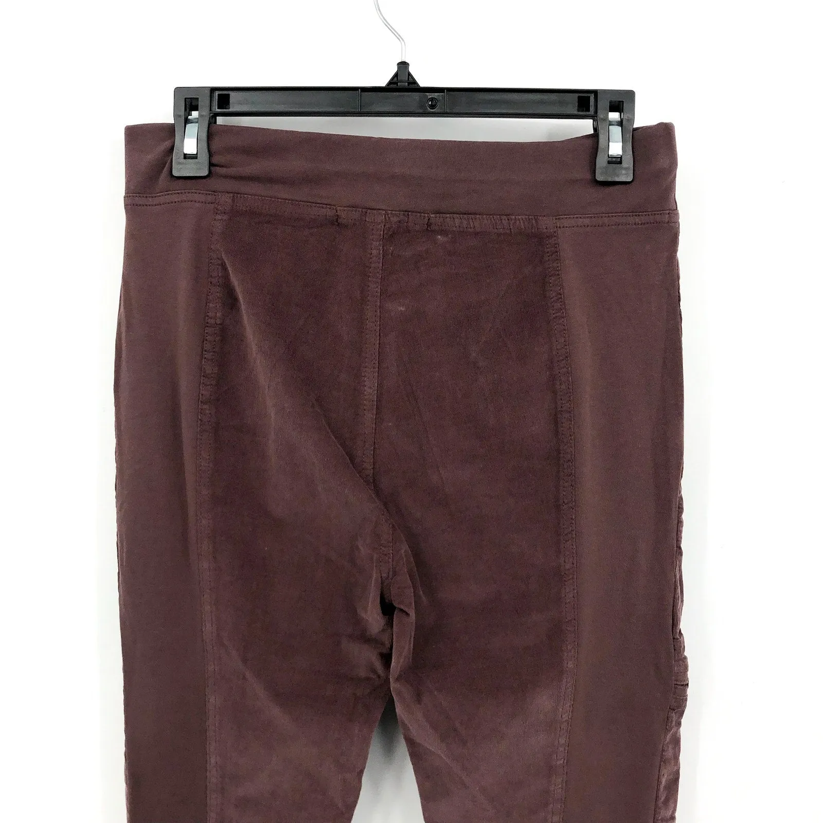 XCVI Women's Cord Malanda Pants XS US 0-2 Brown Sarsaparilla Pull On Stretch NWT